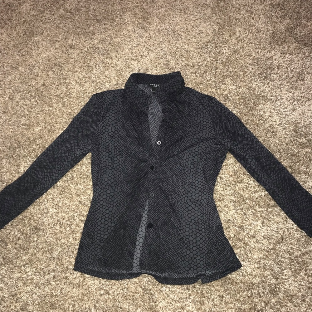 Guess snakeskin shirt - Picture 2 of 5